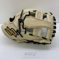 Gant de baseball d’intérieur SSK Proedge PEK84424 11,25 po pour lancer de la main droite, tan, neuf