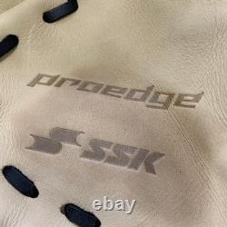 Gant de baseball d’intérieur SSK Proedge PEK84424 11,25 po pour lancer de la main droite, tan, neuf