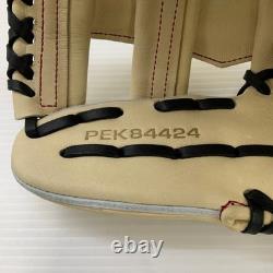Gant de baseball d’intérieur SSK Proedge PEK84424 11,25 po pour lancer de la main droite, tan, neuf