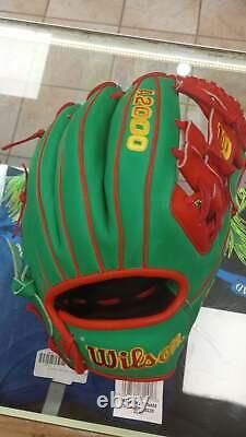 Gant de baseball d'intérieur Wilson A2000 1786 11.5 drapeau mexicain lanceur droit