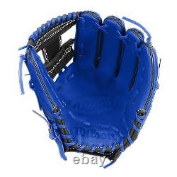 Gant de baseball d'intérieur Wilson A2000 1786 11,5 pouces Royal/Noir Lancer de la main droite