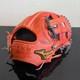 Gant De Baseball De Champ Int&eacute;rieur Mizuno Pro Orange En Cuir Kippe Avec Logo Dor&eacute;, D&rsquo;occasion