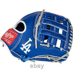 Gant de baseball de champ intérieur Rawling Heart of the Hide MLB Los Angeles Dodgers 11.5