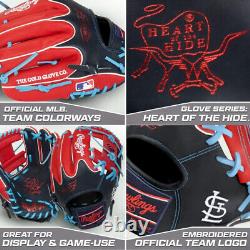 Gant de baseball de champ intérieur Rawlings Heart of the Hide MLB St. Louis Cardinals 11,5 pouces