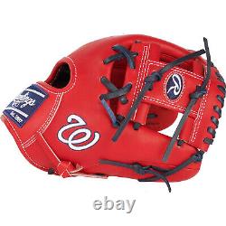 Gant de baseball de champ intérieur Rawlings Heart of the Hide MLB Washington Nationals 11,5 pouces