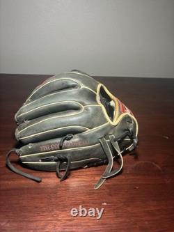 Gant de baseball de champ intérieur Rawlings Pro Preferred D1 personnalisé rare, 11,5 pouces, pour droitier, Salukis