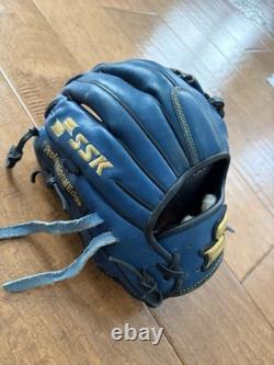 Gant de baseball de champ intérieur SSK Custom Pro pour droitier, 11,25 pouces (d’occasion)