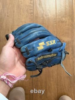 Gant de baseball de champ intérieur SSK Custom Pro pour droitier, 11,25 pouces (d’occasion)