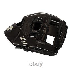 Gant de baseball de champ intérieur SSK Z9 Maestro 11.5 Z9-1150BLKSLV1