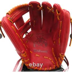 Gant de baseball de champ intérieur Wilson Pro Stock 1724 Bobby Witt Jr pour droitier (RHT) WBG0013902 Japon