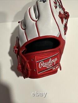 Gant de baseball de terrain intérieur Rawlings Heart of the Hide MLB Washington Nationals 11.5 pouces