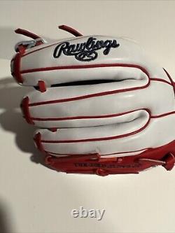 Gant de baseball de terrain intérieur Rawlings Heart of the Hide MLB Washington Nationals 11.5 pouces