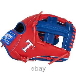 Gant de baseball de terrain intérieur Rawlings Heart of the Hide Texas Rangers MLB 11.5