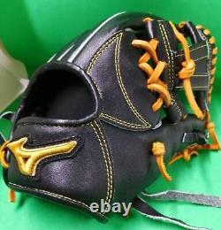 Gant de baseball dur Mizuno Pro Baseball HAGA JAPAN Infield 1AJGH21113 Fabriqué au Japon