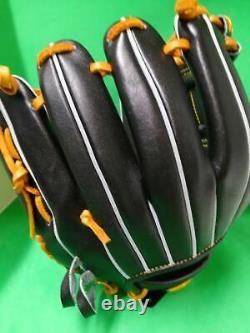 Gant de baseball dur Mizuno Pro Baseball HAGA JAPAN Infield 1AJGH21113 Fabriqué au Japon