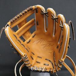 Gant de baseball dur Mizuno Pro HAGA JAPAN Commande personnalisée pour infield Fabriqué au JAPON
