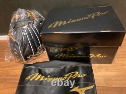 Gant de baseball dur Mizuno Pro HAGA JAPAN Commande personnalisée pour infield Fabriqué au JAPON