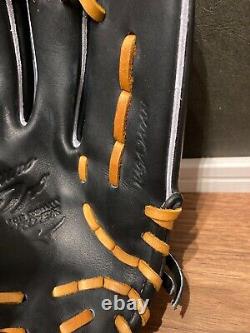 Gant de baseball dur Mizuno Pro HAGA JAPAN Commande personnalisée pour infield Fabriqué au JAPON