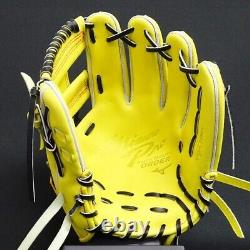 Gant de baseball dur Mizuno Pro HAGA JAPAN Infield Commande personnalisée Fabriqué au Japon