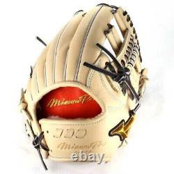 Gant de baseball dur Mizuno Pro HAGA JAPAN Infield Commande personnalisée Fabriqué au Japon