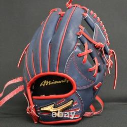 Gant de baseball dur Mizuno Pro HAGA JAPON Commande personnalisée pour infield Fabriqué au JAPON