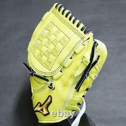 Gant de baseball dur Mizuno Pro HAGA Japon Infield Commande personnalisée Fabriqué au Japon