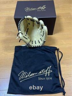 Gant de baseball dur Wilson Staff Order pour l'arrêt-court et le lanceur fabriqué au Japon