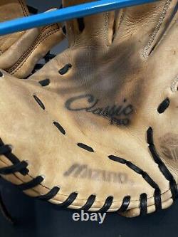 Gant de baseball en cuir Mizuno Classic Pro Steerhide GCP 52 RHT 11,75 droite EUC