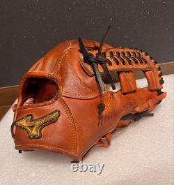 Gant de baseball en cuir Mizuno Pro HAGA Japan Infield d'occasion