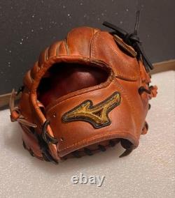 Gant de baseball en cuir Mizuno Pro HAGA Japan Infield d'occasion
