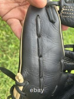 Gant de baseball en cuir Wilson A1000 11,5 pouces R-D A1000 PRO 2000 Joueur de champ intérieur