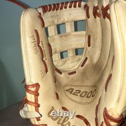 Gant de baseball en cuir Wilson A2000 Pro Stock PP05 11,5 pouces pour lanceur droitier, infield