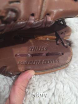 Gant de baseball infield Nokona TN1150 Pro Elite Series 11,5 pouces en cuir de vache premium droitier