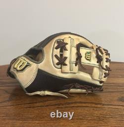Gant de baseball infield Wilson Staff japonais droit sur mesure rare 11,5 (utilisé) cresta Gant de baseball infield Wilson Staff japonais droit sur mesure rare 11,5 (utilisé) cresta