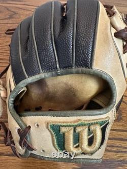 Gant de baseball infield Wilson Staff japonais droit sur mesure rare 11,5 (utilisé) cresta Gant de baseball infield Wilson Staff japonais droit sur mesure rare 11,5 (utilisé) cresta