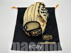 Gant de baseball intérieur Japan ZETT PRO STATUS 11.6 crème noir RHT NPB KENDA