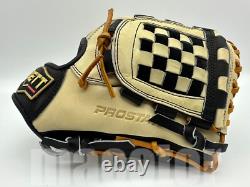 Gant de baseball intérieur Japan ZETT PRO STATUS 11.6 crème noir RHT NPB KENDA