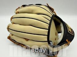 Gant de baseball intérieur Japan ZETT PRO STATUS 11.6 crème noir RHT NPB KENDA