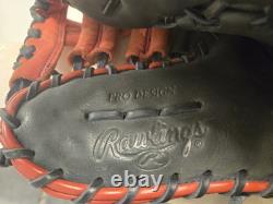 Gant de baseball officiel Rawlings Pro Design Gold Glove pour première base ou infield