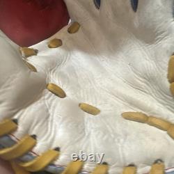 Gant de baseball personnalisé en cuir pour joueur de champ intérieur, cuir véritable, professionnel, lancer de la main droite