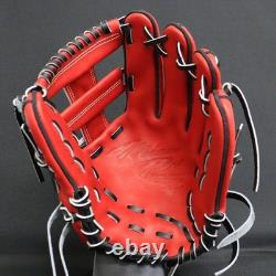 Gant de baseball professionnel Mizuno Hard HAGA JAPAN Commande personnalisée pour le champ intérieur Fabriqué au JAPON