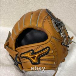 Gant de baseball professionnel Mizuno Hard HAGA JAPAN Commande sur mesure Infield Fabriqué au JAPON