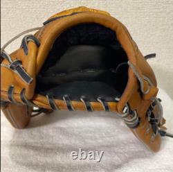 Gant de baseball professionnel Mizuno Hard HAGA JAPAN Commande sur mesure Infield Fabriqué au JAPON
