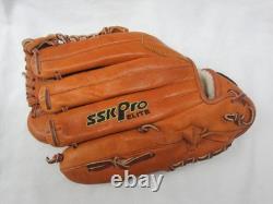 Gant de baseball professionnel en cuir SSK GT-215 Pro Elite 12 po pour joueur de champ intérieur/utilitaire - droitier (RHT)