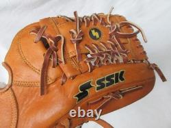 Gant de baseball professionnel en cuir SSK GT-215 Pro Elite 12 po pour joueur de champ intérieur/utilitaire - droitier (RHT)