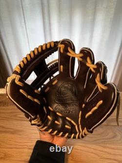 Gant de baseball/softball utilisé Rawlings PRO PREFERRED pour infield 11.16