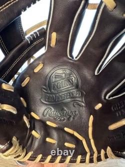 Gant de baseball/softball utilisé Rawlings PRO PREFERRED pour infield 11.16