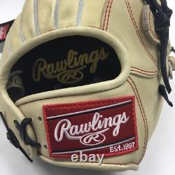 Gant de baseball souple Rawlings HOH Pro Excel GR3HECK45 pour gaucher pour les joueurs de champ intérieur, neuf.