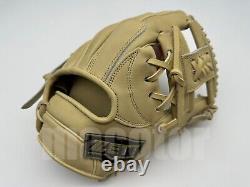 Gant de baseball spécial Pro Order 11.5 Japon ZETT en crème avec web H-Web pour le champ intérieur, RHT NPB.