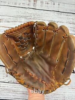 Gant de baseball vintage Heart Of The Hide Gold de Rawlings Pro 6 fabriqué aux États-Unis, 11 pouces pour l'intérieur.